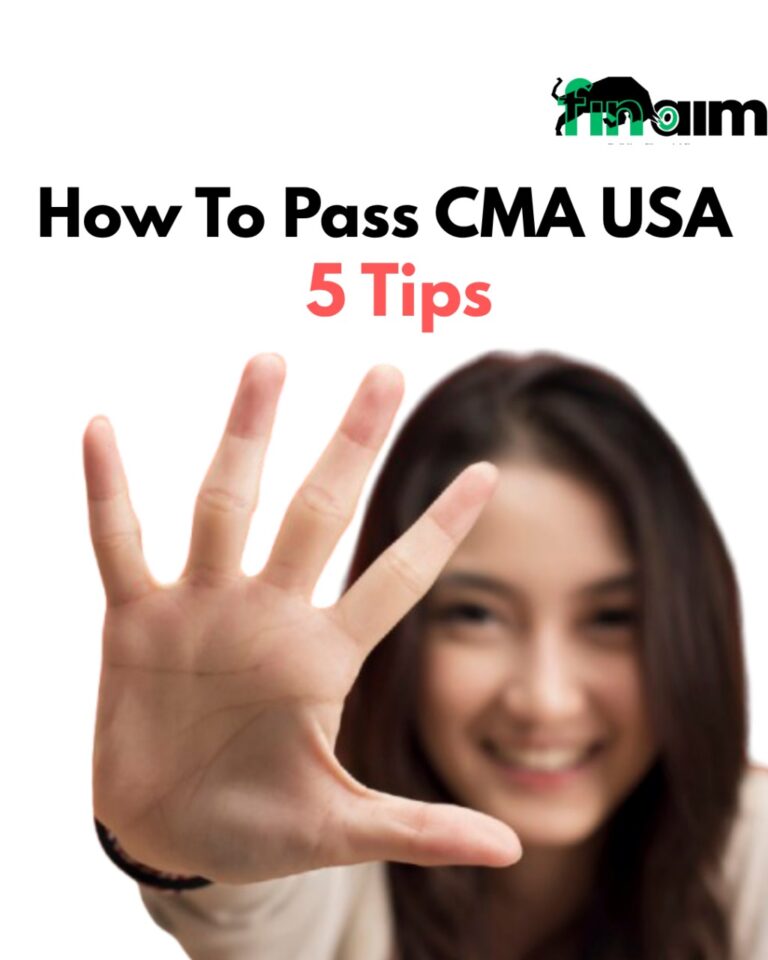 How to Pass US CMA: 5 Tips