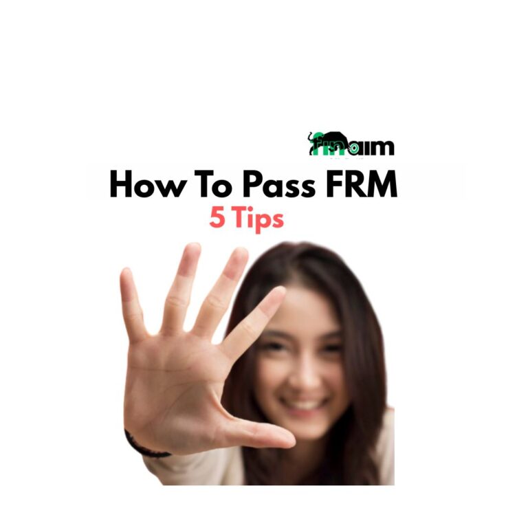 5 Tips on How to Pass FRM - FINAIM