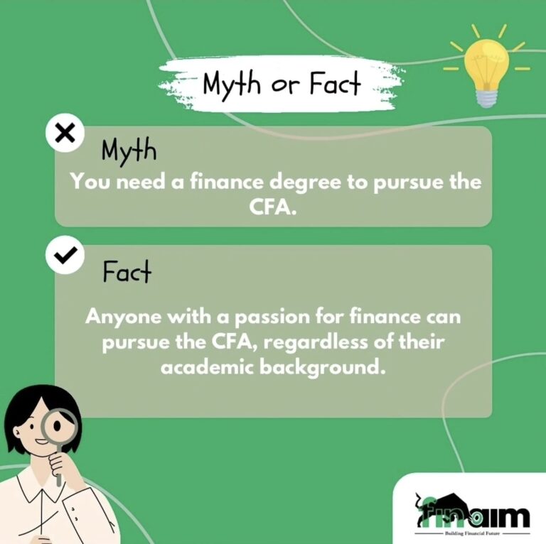 CFA Myth-Do You Really Need a Finance Degree to Pursue the CFA